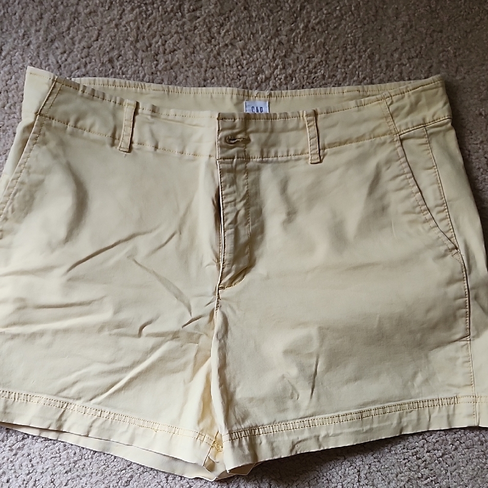 Women's Yellow Shorts